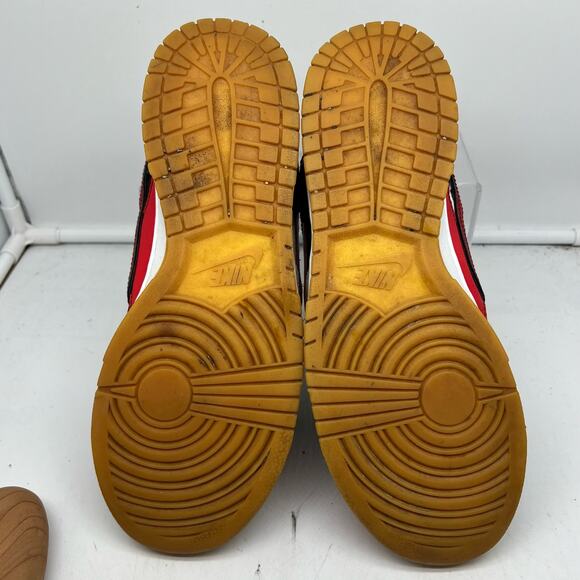 Nike Dunk Shoes Mens 8.5 Low Scrap Premium University Red Blue White Dn1775-001 - Picture 10 of 10